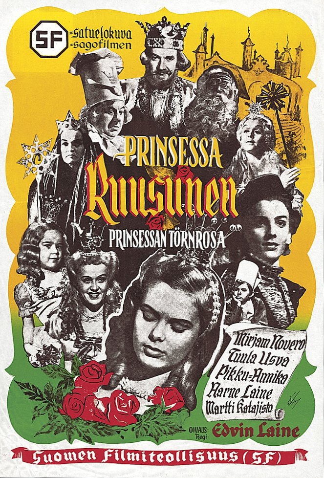 Prinsessa Ruusunen - Plagáty