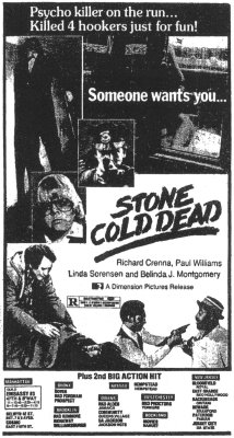 Stone Cold Dead - Plagáty