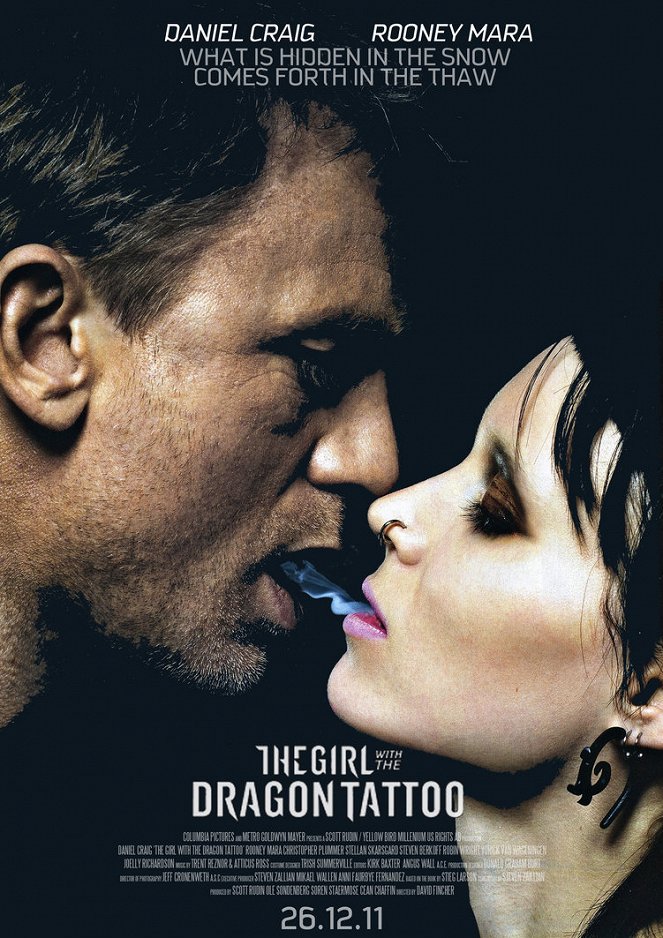 The Girl with the Dragon Tattoo - Julisteet