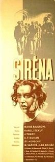 Siréna - Plakáty