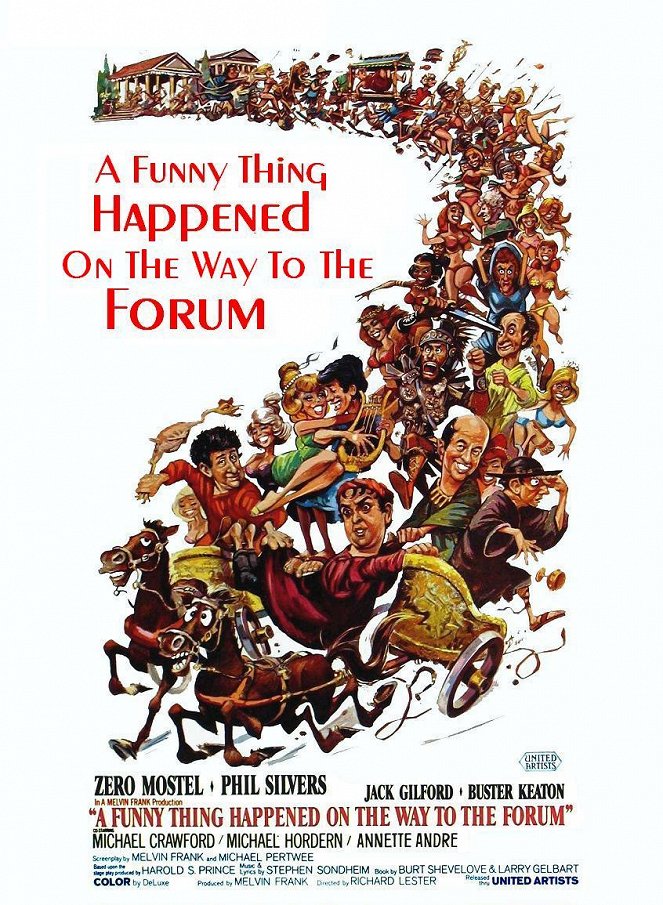 A Funny Thing Happened on the Way to the Forum - Affiches