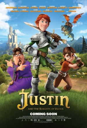 Justin, a hős lovag - Plakátok