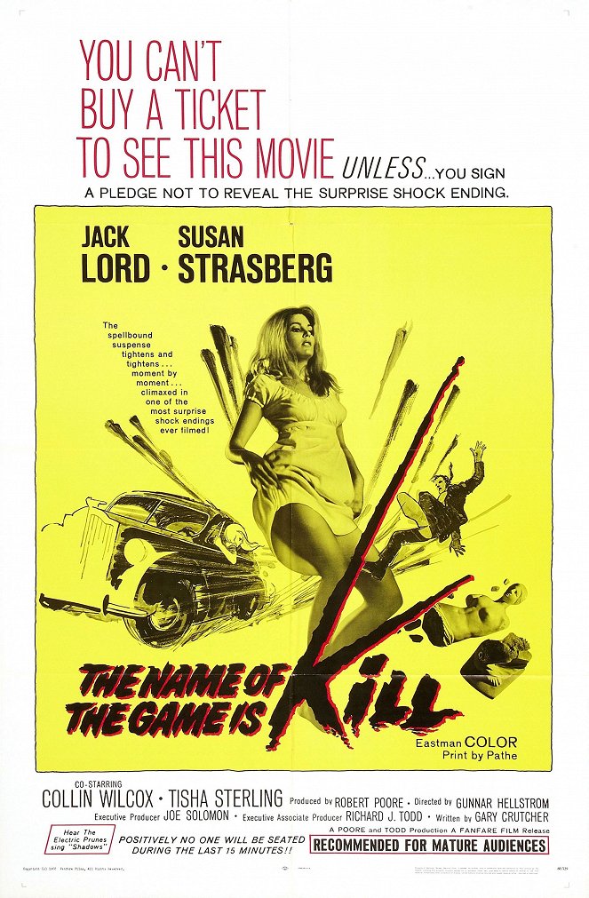 The Name of the Game Is Kill! - Posters