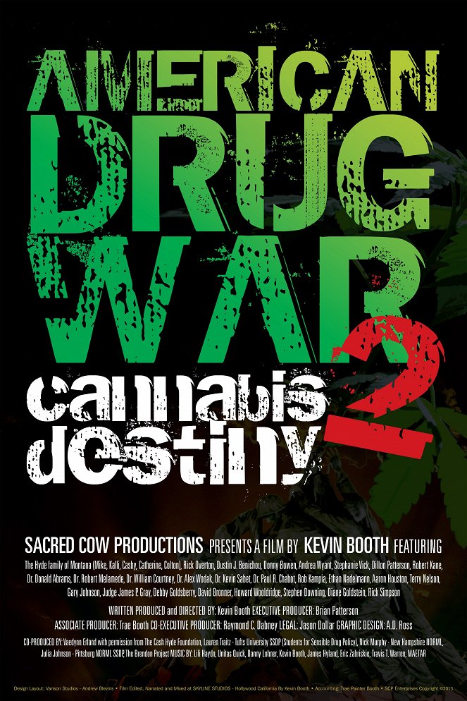 American Drug War 2: Cannabis Destiny - Plagáty