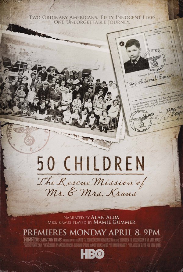 50 Children: The Rescue Mission of Mr. And Mrs. Kraus - Carteles