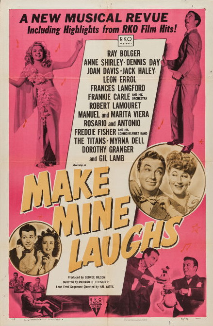 Make Mine Laughs - Plakáty