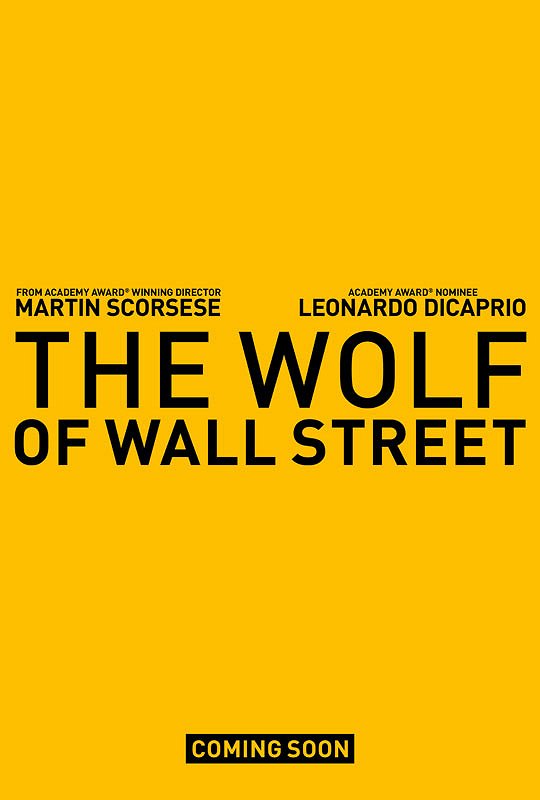 Vlk z Wall Street - Plakáty