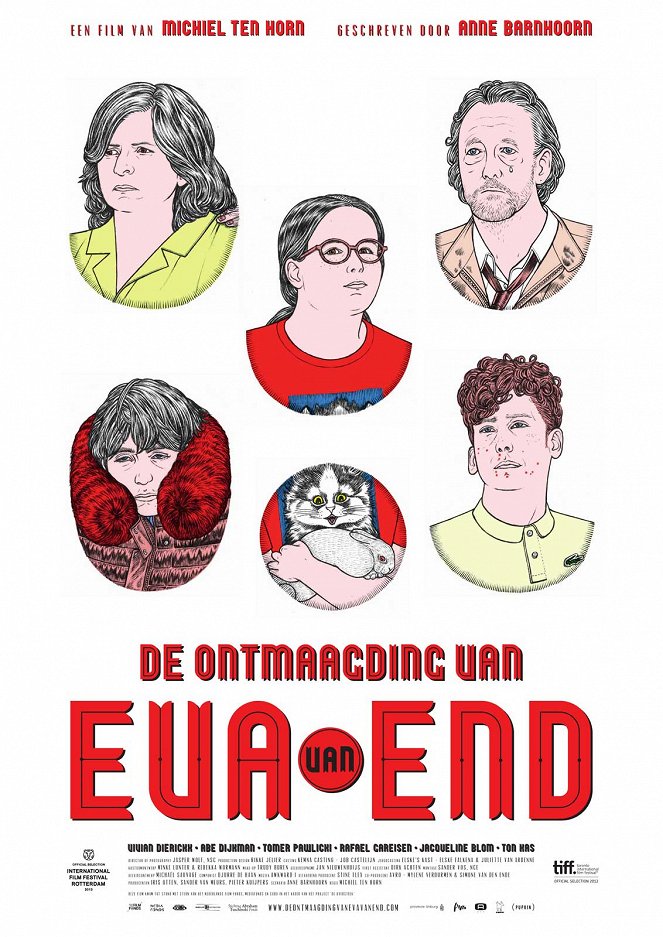 De ontmaagding van Eva van End - Plakaty