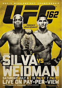 UFC 162: Silva vs. Weidman - Posters