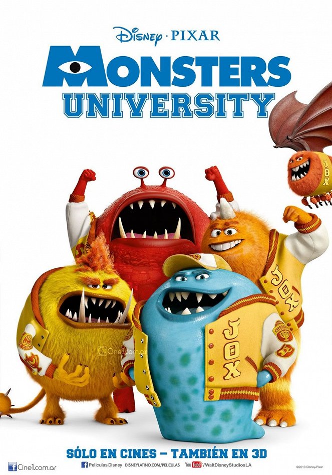 Monstruos University - Carteles