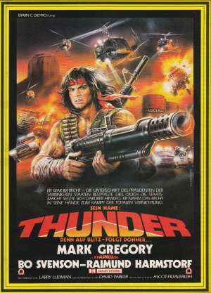 Thunder Warrior - Posters