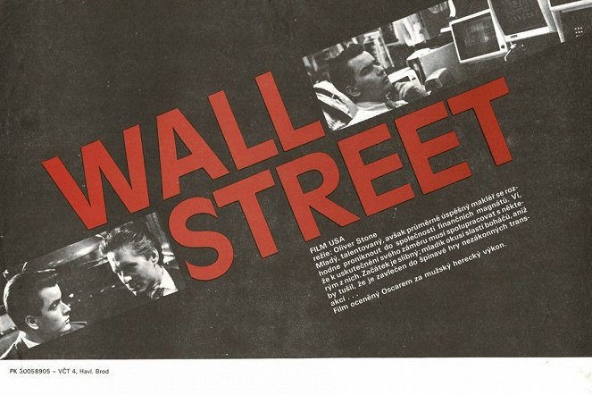 Wall Street - Plagáty