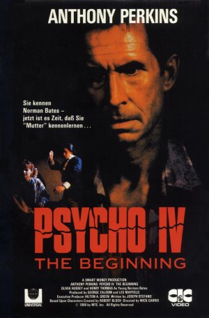 Psycho IV: The Beginning - Posters