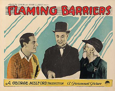 Flaming Barriers - Affiches