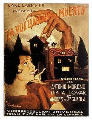 La voluntad del muerto - Affiches