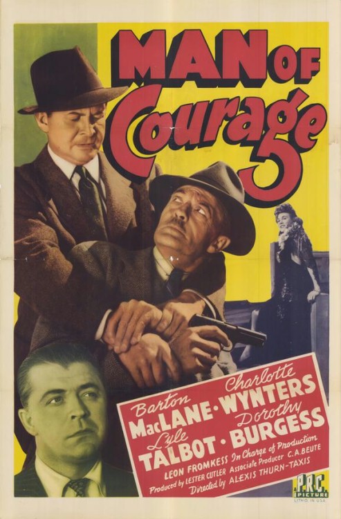 Man of Courage - Affiches