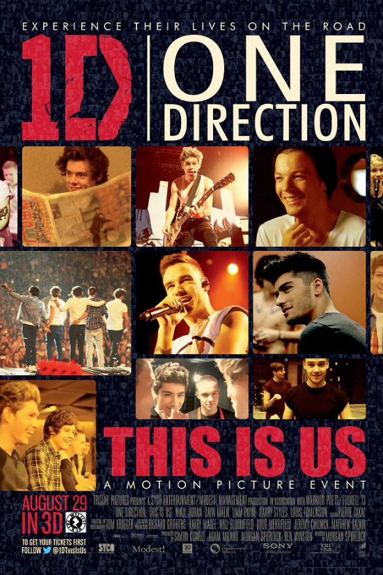 One Direction 3D: This Is Us - Plakáty