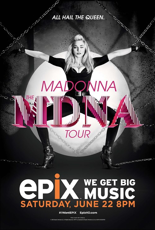 Madonna: The MDNA Tour - Carteles