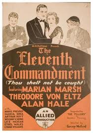 The Eleventh Commandment - Posters