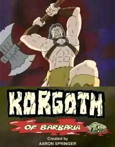 Korgoth of Barbaria - Cartazes