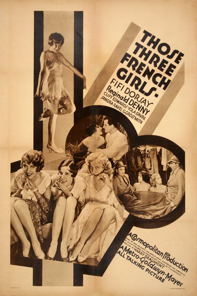 Those Three French Girls - Affiches