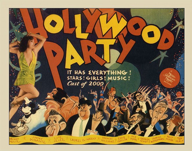 Hollywood Party - Affiches