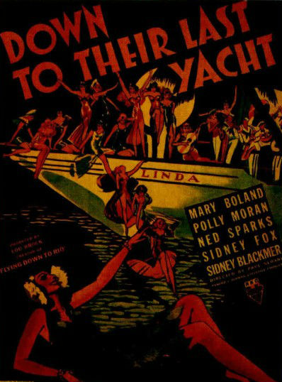 Down to Their Last Yacht - Cartazes