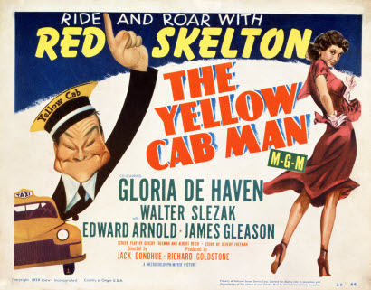 The Yellow Cab Man - Affiches