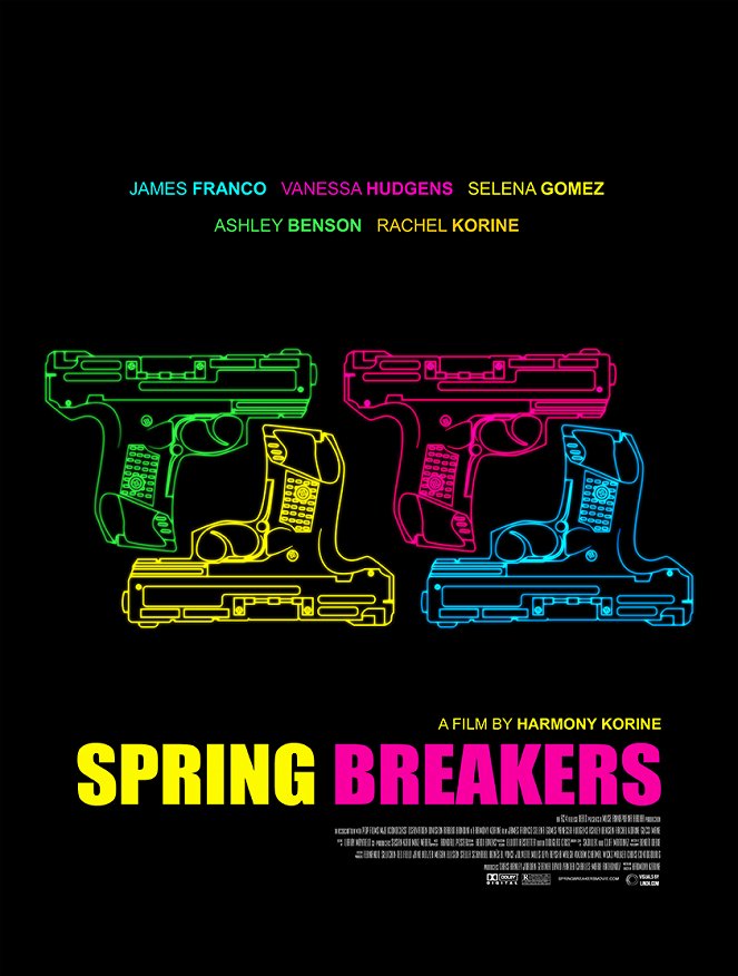 Spring Breakers - Julisteet