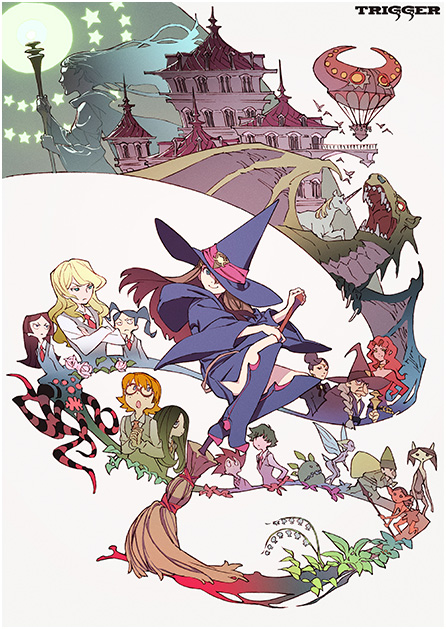 Little Witch Academia - Affiches