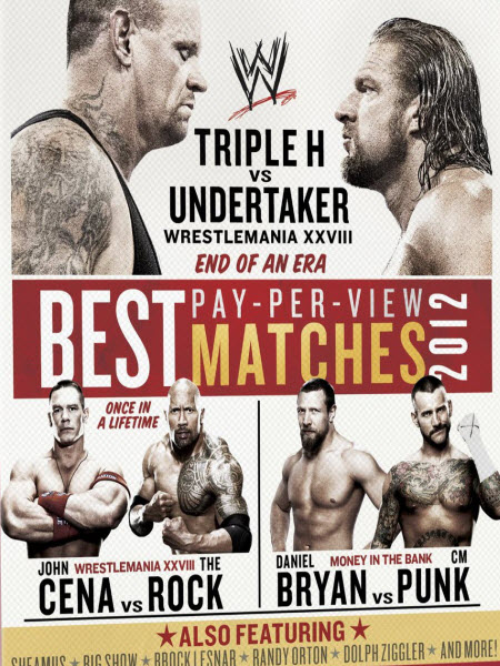 WWE: Best Pay-Per-View Matches of 2012 - Plakátok