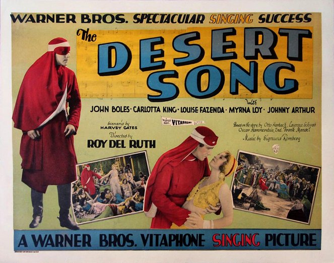The Desert Song - Plakátok