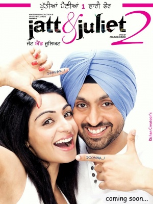 Jatt & Juliet 2 - Posters