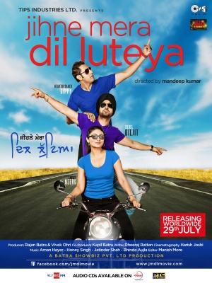 Jihne Mera Dil Luteya - Plakáty
