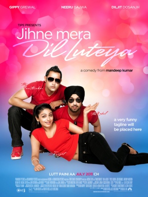 Jihne Mera Dil Luteya - Plakáty