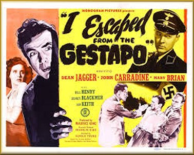 I Escaped from the Gestapo - Plagáty