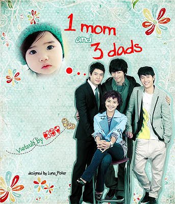 Three Dads, One Mom - Posters