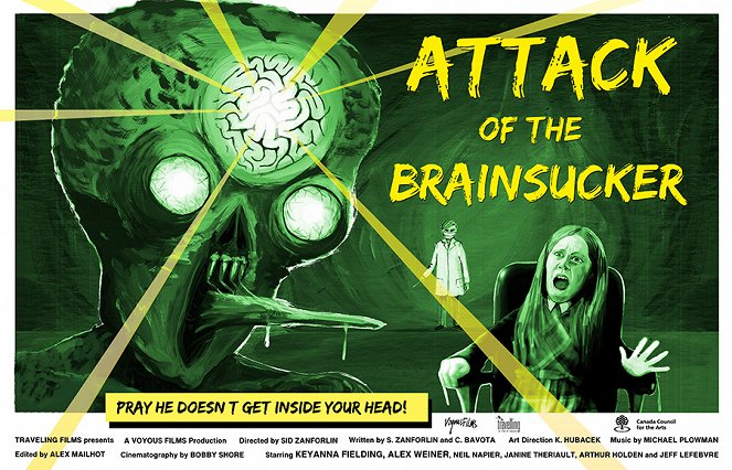 Útok mozkožrouta - Plakáty