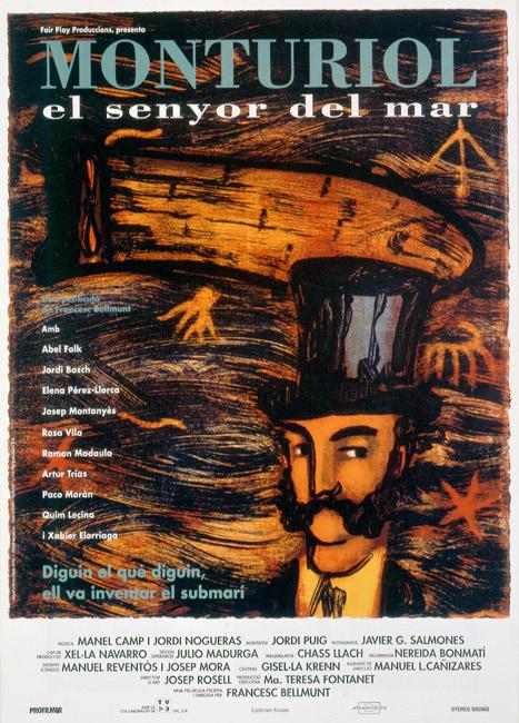 Monturiol, el señor del mar - Plakate