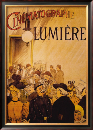 La salida de la fábrica Lumière en Lyon - Carteles