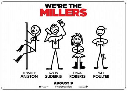 Les Miller, une famille en herbe - Affiches