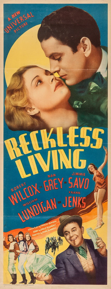 Reckless Living - Affiches