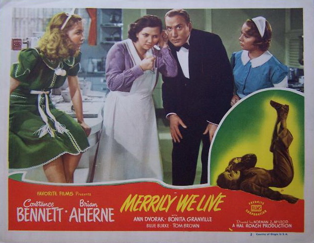 Merrily We Live - Affiches