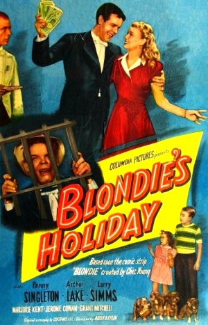 Blondie's Holiday - Affiches