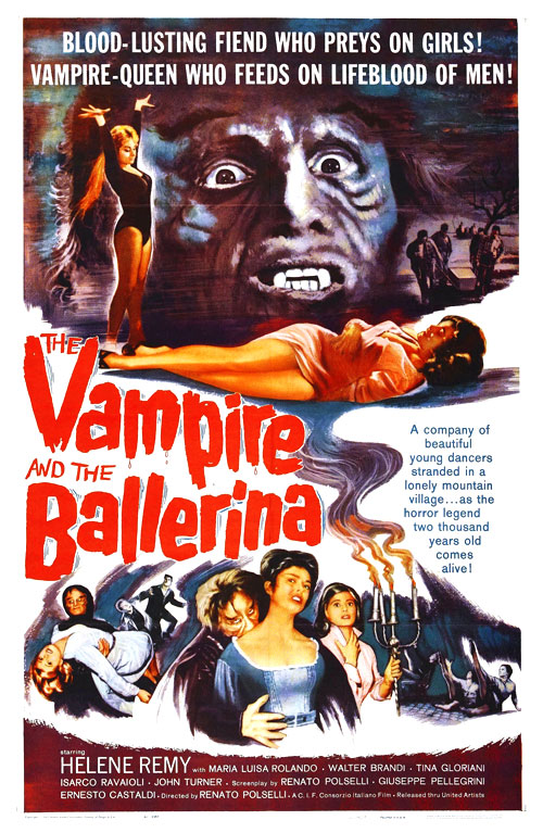 O Vampiro e a Bailarina - Cartazes