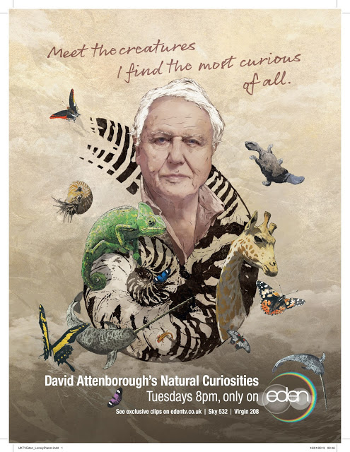 Prírodné kuriozity Davida Attenborougha - Plagáty