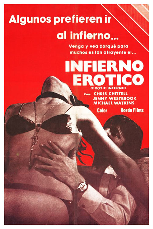 Erotic Inferno - Carteles