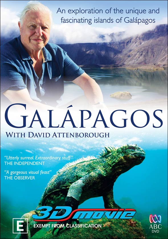 Galapagos 3D - Affiches