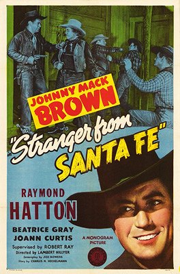 Stranger from Santa Fe - Plakate