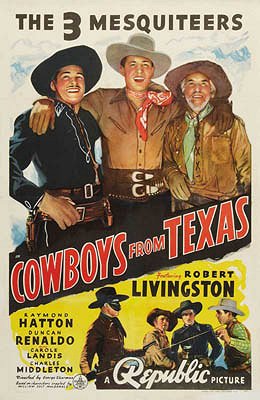 Cowboys from Texas - Carteles